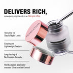 Makeup Revolution Gel Eyeliner Pot with Brush - Black - Distacart