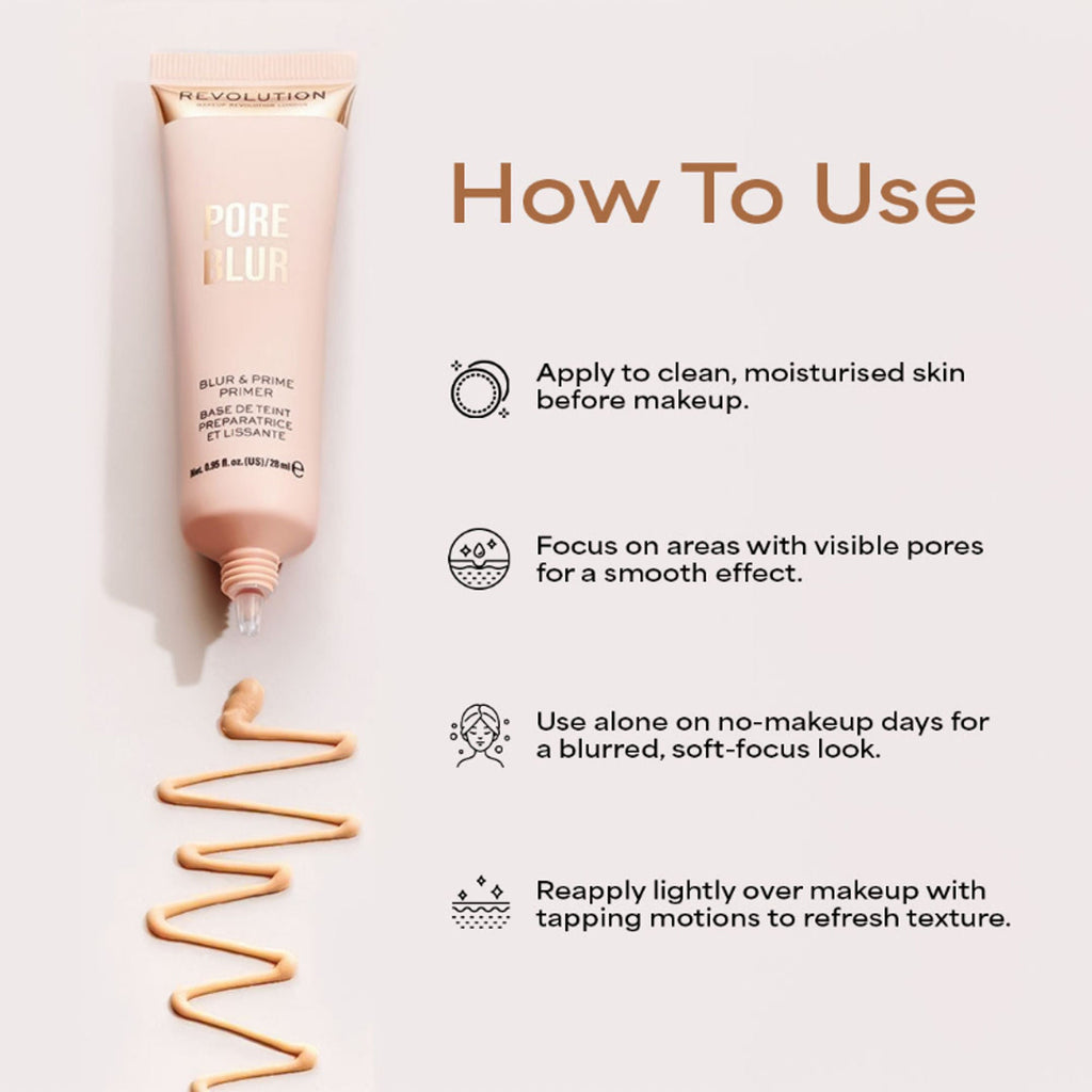 Makeup Revolution Pore Blur Primer - Distacart