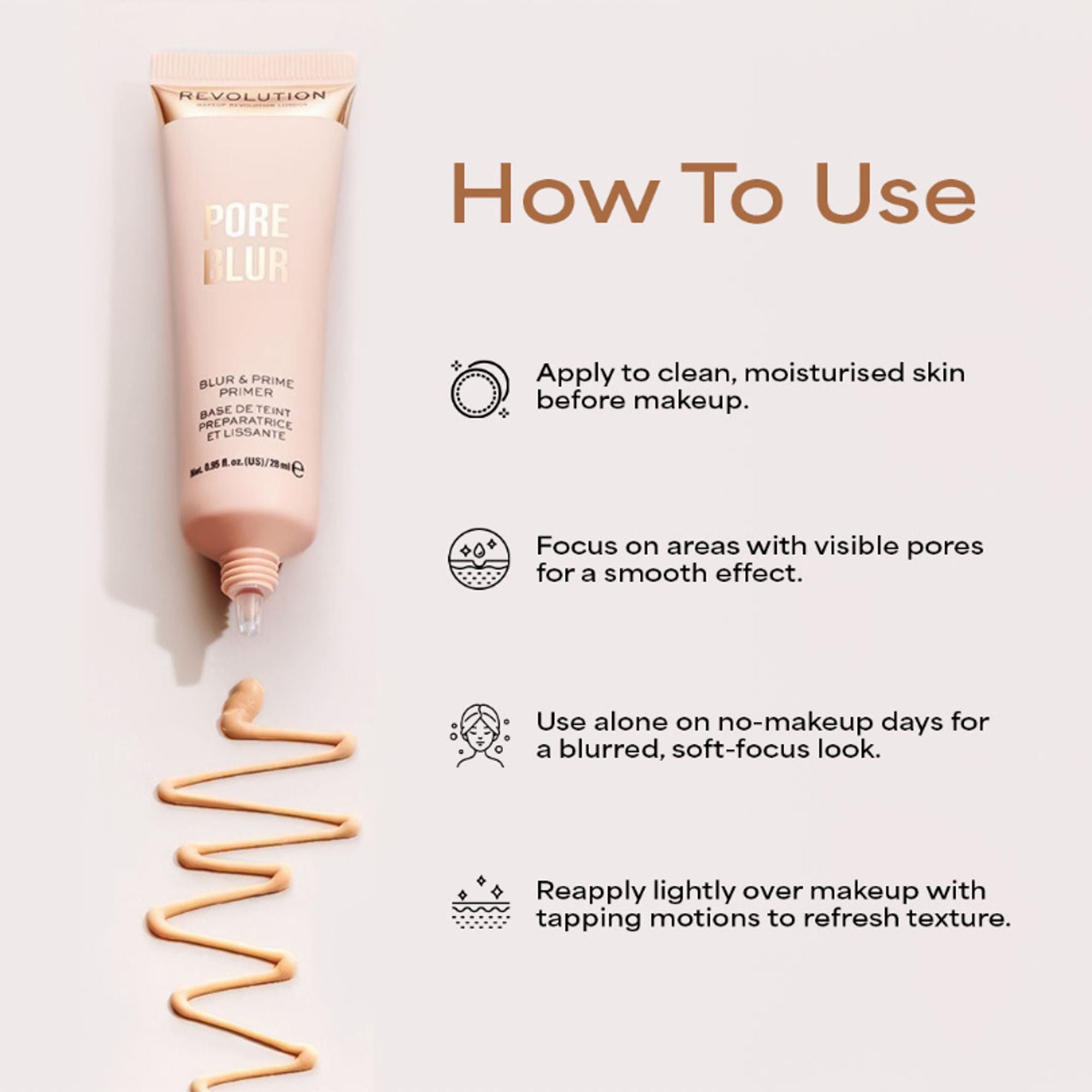 Makeup Revolution Pore Blur Primer - Distacart