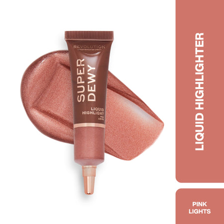 Makeup Revolution Superdewy Liquid Highlighter - Pink Light