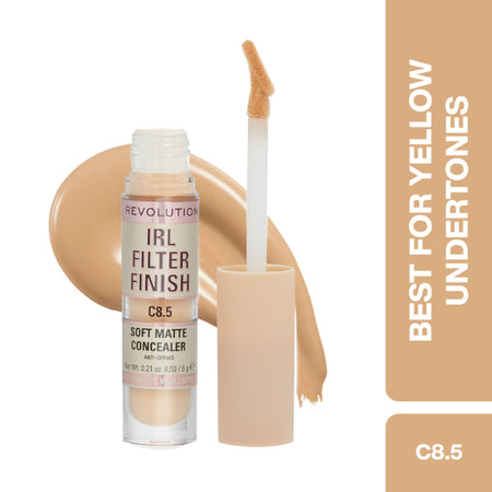 Makeup Revolution IRL Filter Finish Concealer - C8.5
