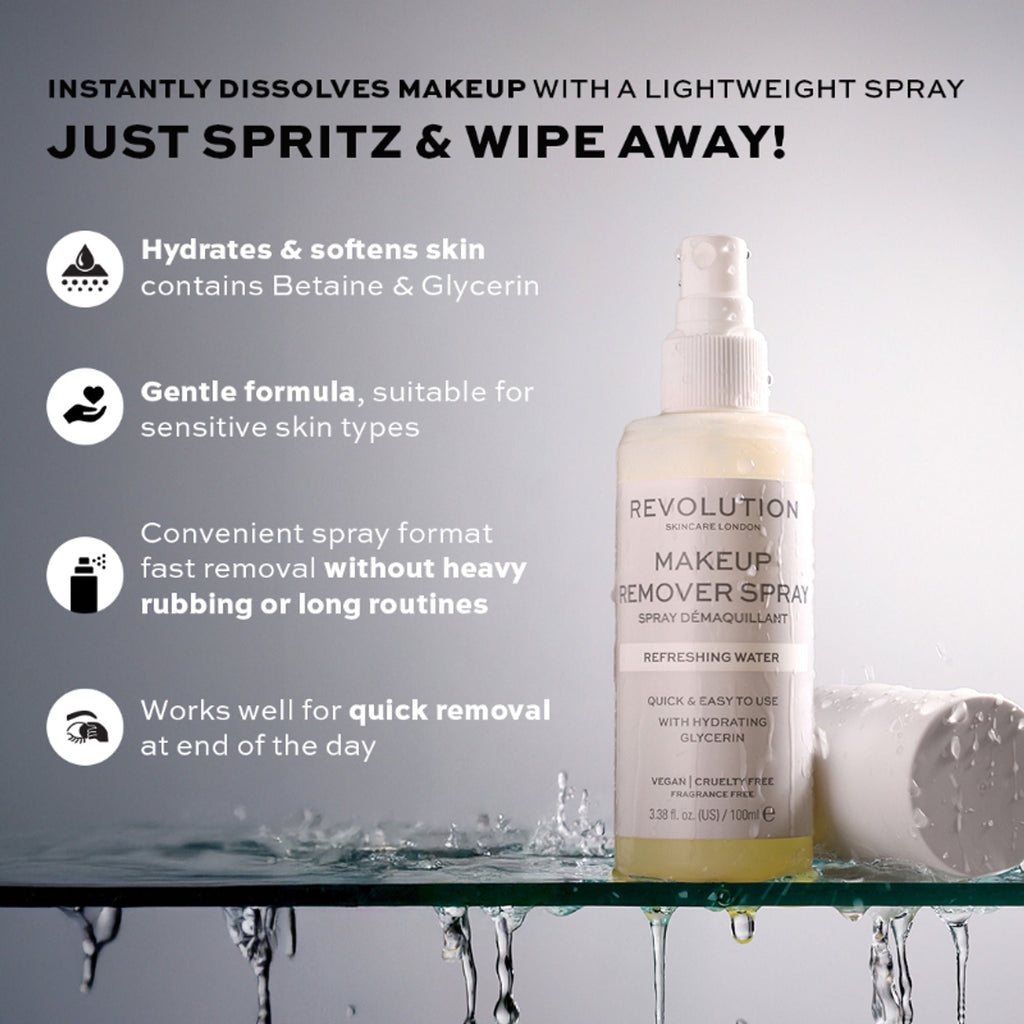 Makeup Revolution Skincare Make Up Removal Spray - Distacart