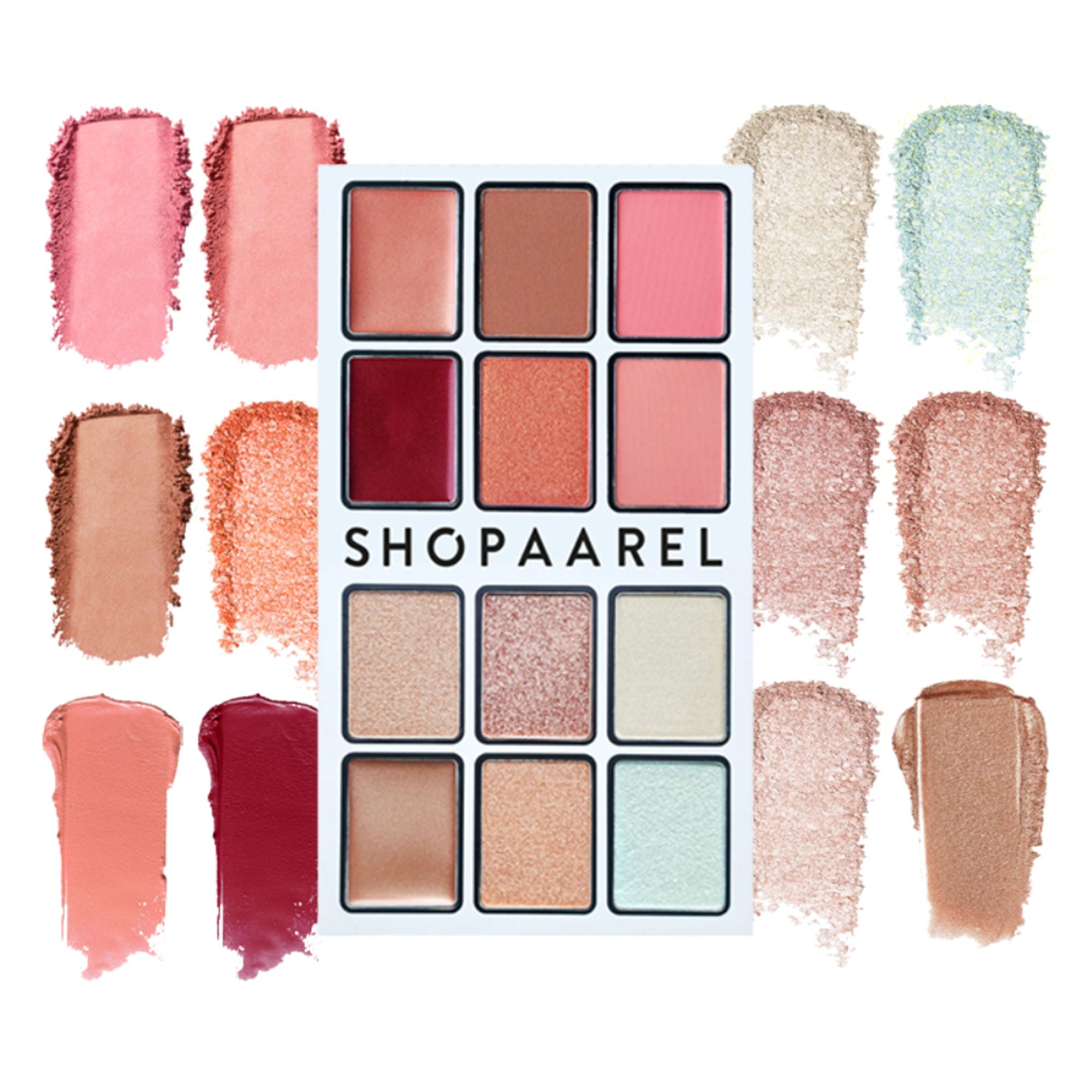 Shopaarel Blush Me Glow Me - Blusher & Highlighter Palette