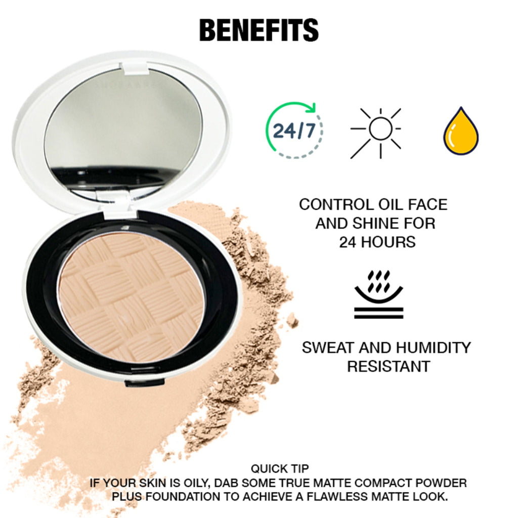 Shopaarel True Matte Comapct Powder - 2