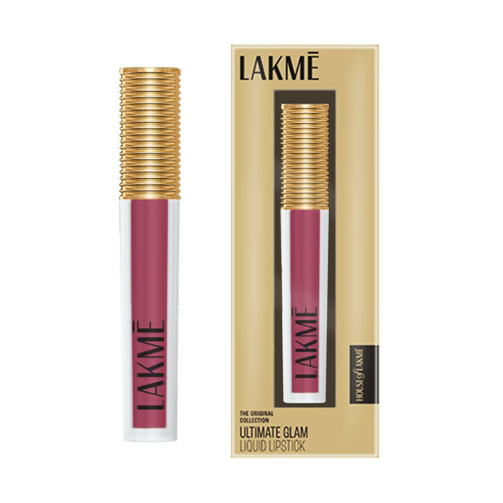 Lakme Ultimate Glam Matte Liquid Lipstick - Nude Hue