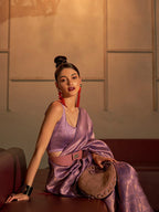 Saree Mall Woven Design Zari Silk Blend Kanjeevaram Saree - Distacart