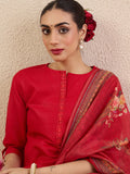 Indo Era Women Solid Kurta with Pyjama & Dupatta - Distacart