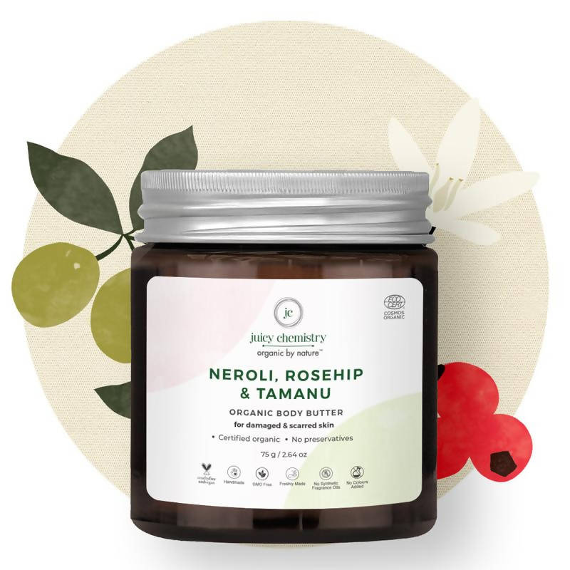 Juicy Chemistry Neroli, Rosehip & Tamanu Organic Body Butter