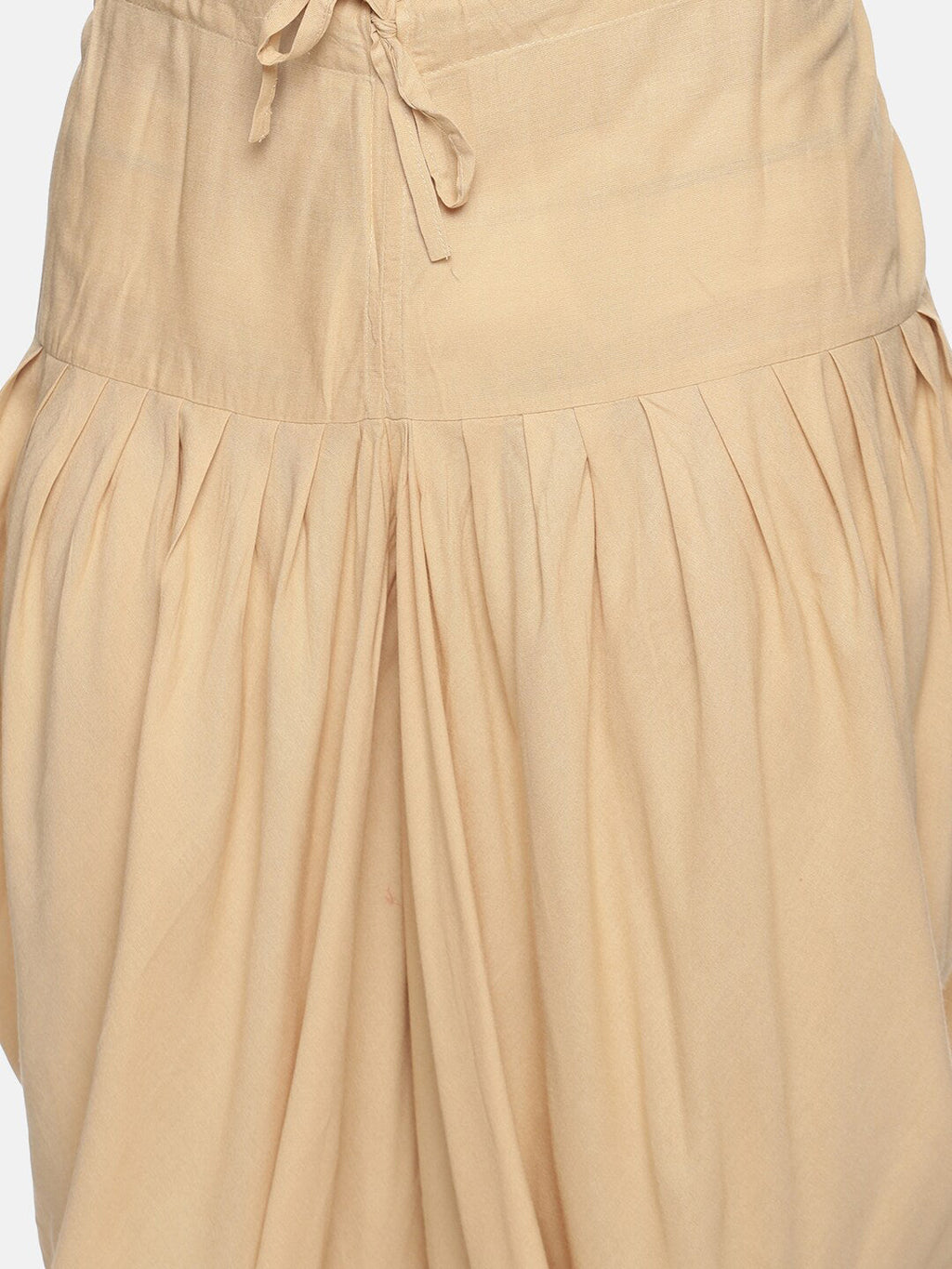 Sethukrishna Beige Solid Dhoti Pant For Men - Distacart