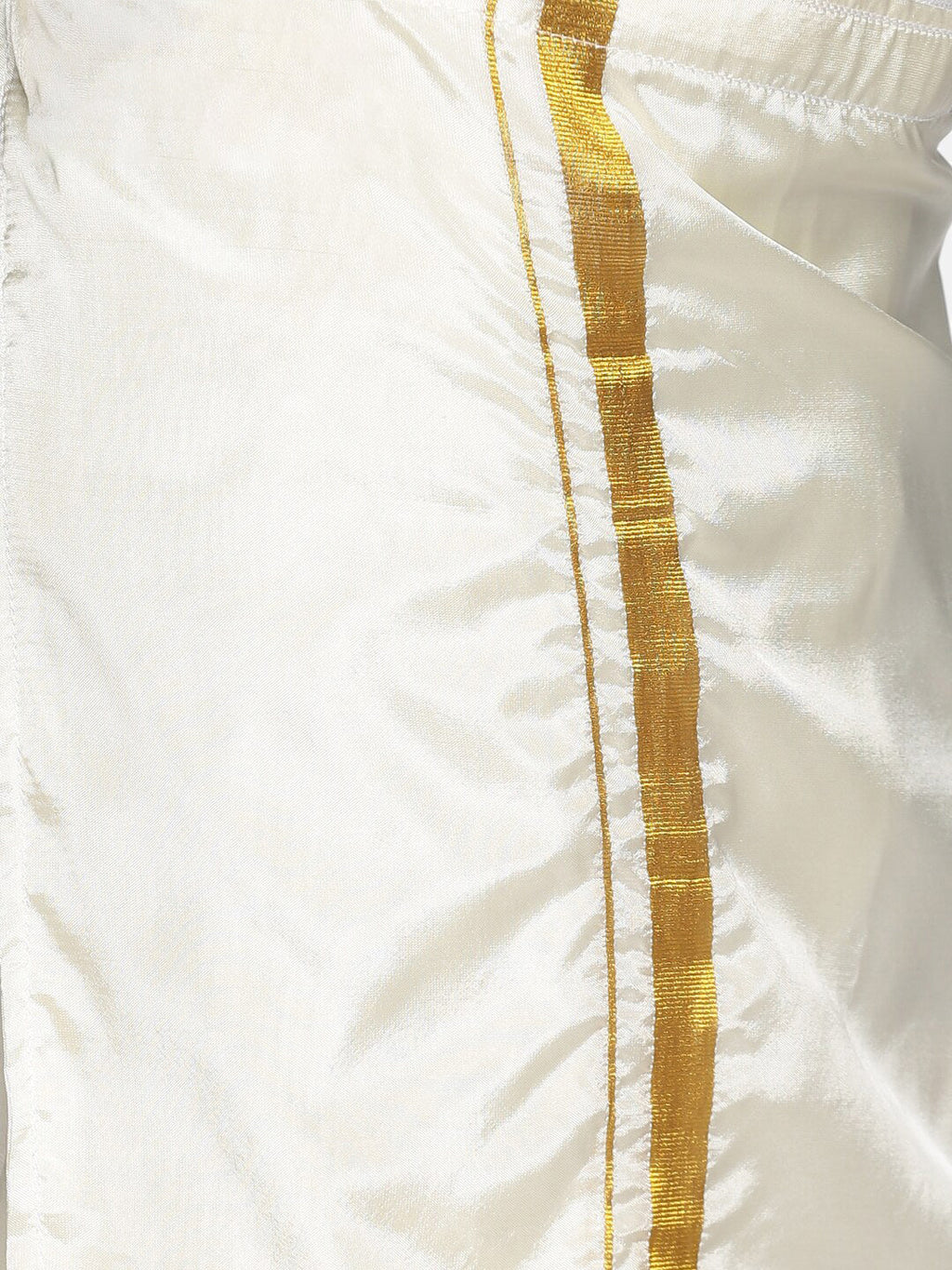 Sethukrishna Boys Navy Blue & White Shirt with Dhoti Set