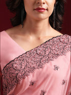 kasee Floral Embroidered Saree - Distacart