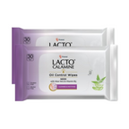 Lacto Calamine Oil Control Face Wipes, Makeup Remover Wipes With Neem & Aloe 30 Usable Wipes - Distacart
