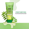 Nykaa Anti-Acne Face Wash With Salicylic Acid, Tea Tree & Neem - For Oily & Acne Prone Skin - Salicylic Acid Tea Tree Neem