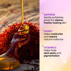 Nykaa Anti-Acne Face Wash With Salicylic Acid, Tea Tree & Neem - For Oily & Acne Prone Skin - Vitamin C Saffron Honey