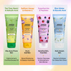 Nykaa Anti-Acne Face Wash With Salicylic Acid, Tea Tree & Neem - For Oily & Acne Prone Skin - Vitamin C Saffron Honey