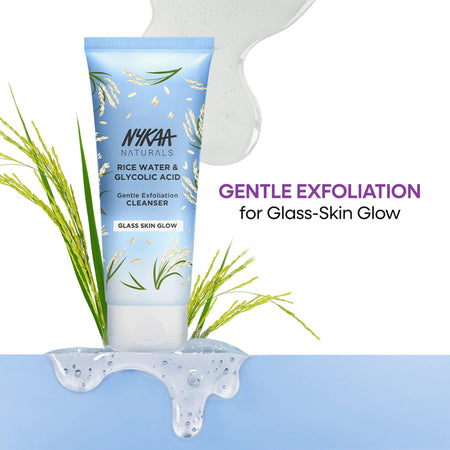 Nykaa Anti-Acne Face Wash With Salicylic Acid, Tea Tree & Neem - For Oily & Acne Prone Skin - Glycolic Acid Rice Water