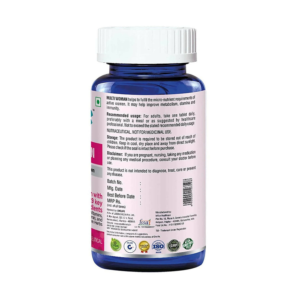 Onelife Multi Vitamin For Women Tablets - Distacart