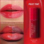 Makeup Revolution Pout Tint - Sizzlin Red - Distacart