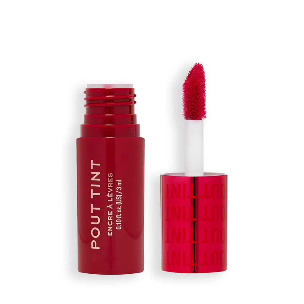 Makeup Revolution Pout Tint - Sizzlin Red - Distacart
