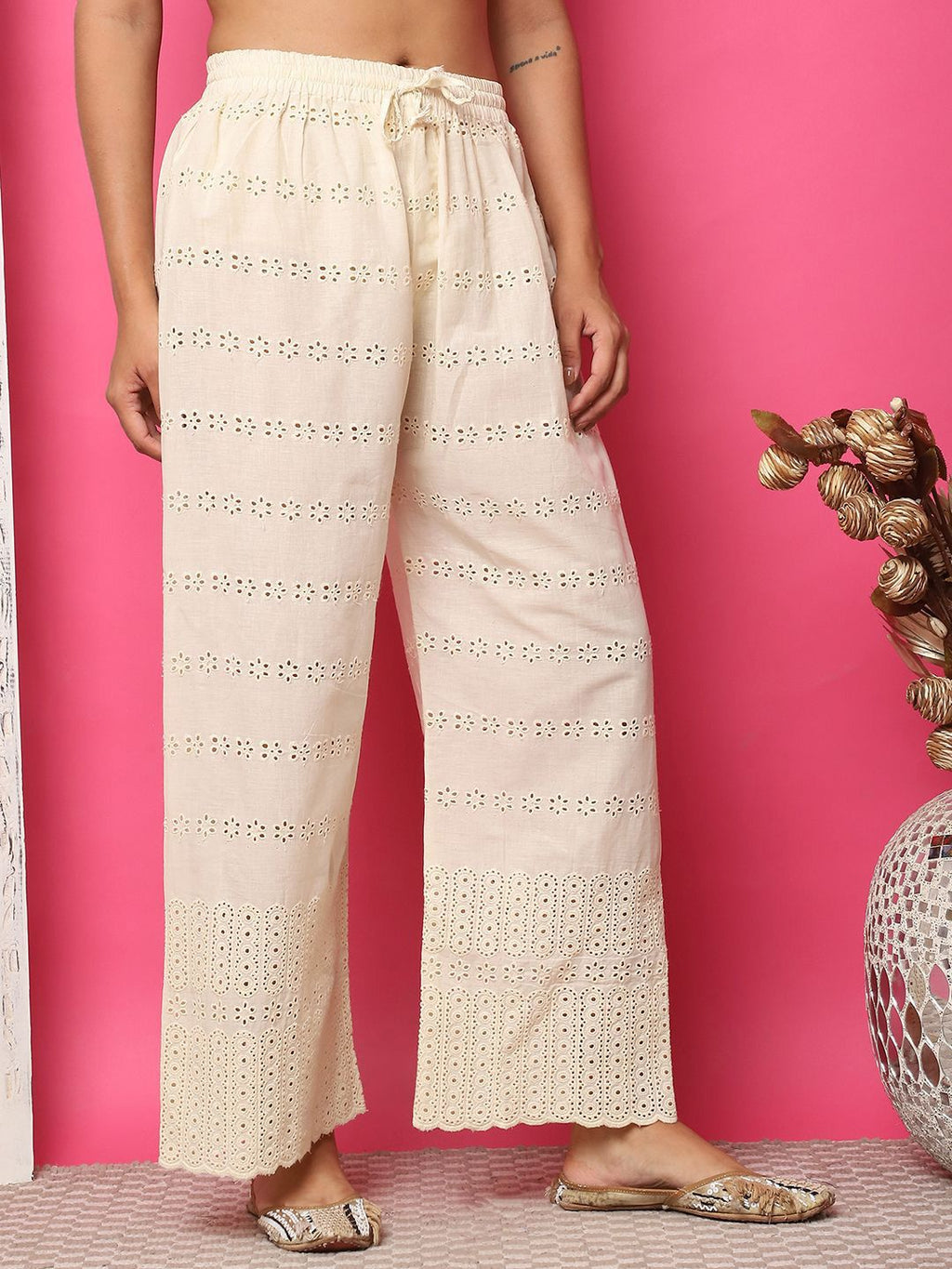 TAG 7 Women Flared Palazzos