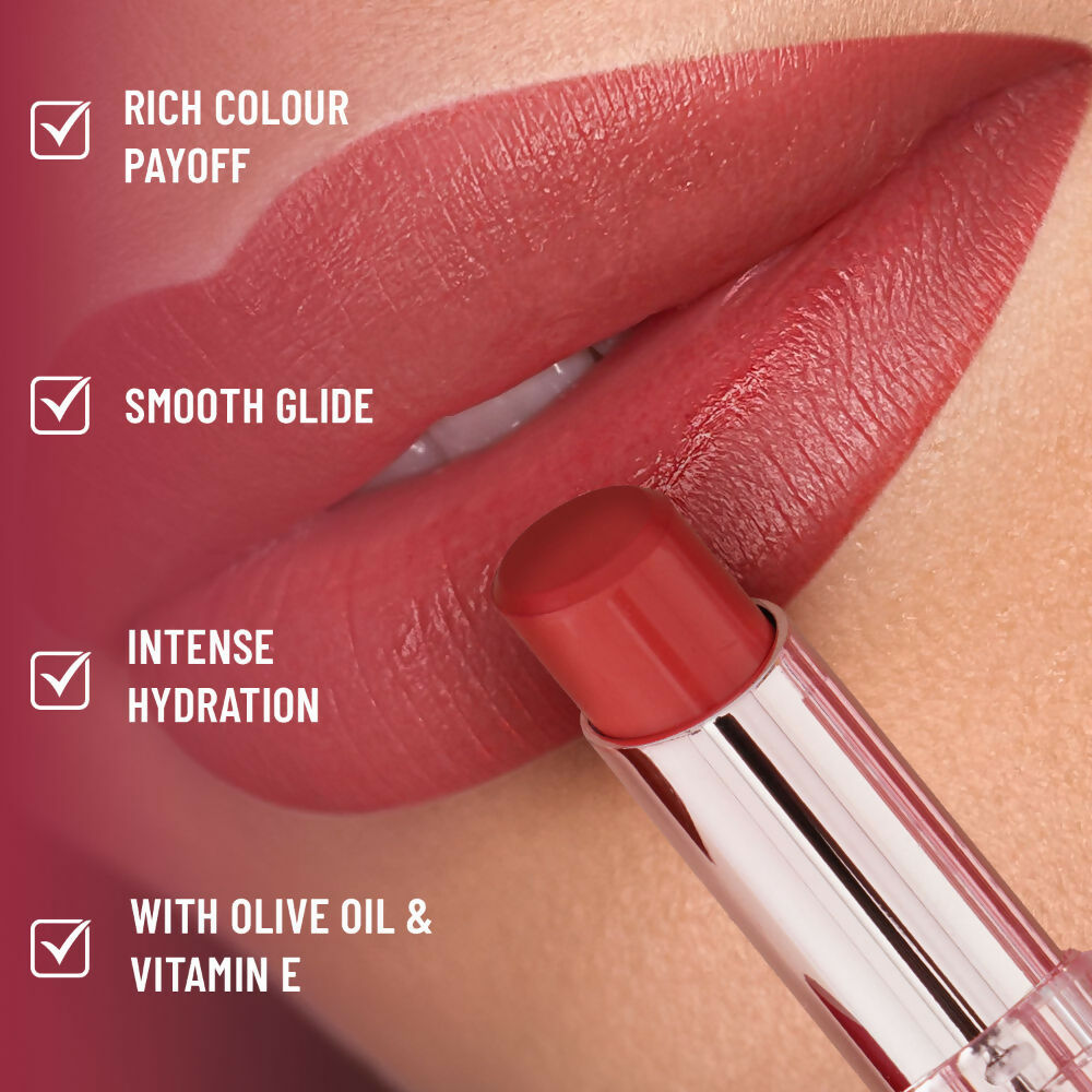 Swiss Beauty High Shine Finish Smooth Glide Pure Lustre Lipstick - 11 Pop Cherry