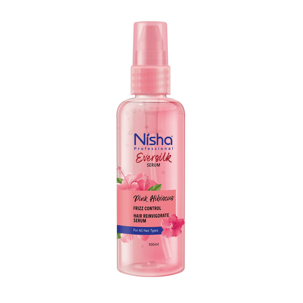 Nisha Hair Serum Eversilk Pink Hibiscus Serum - Distacart