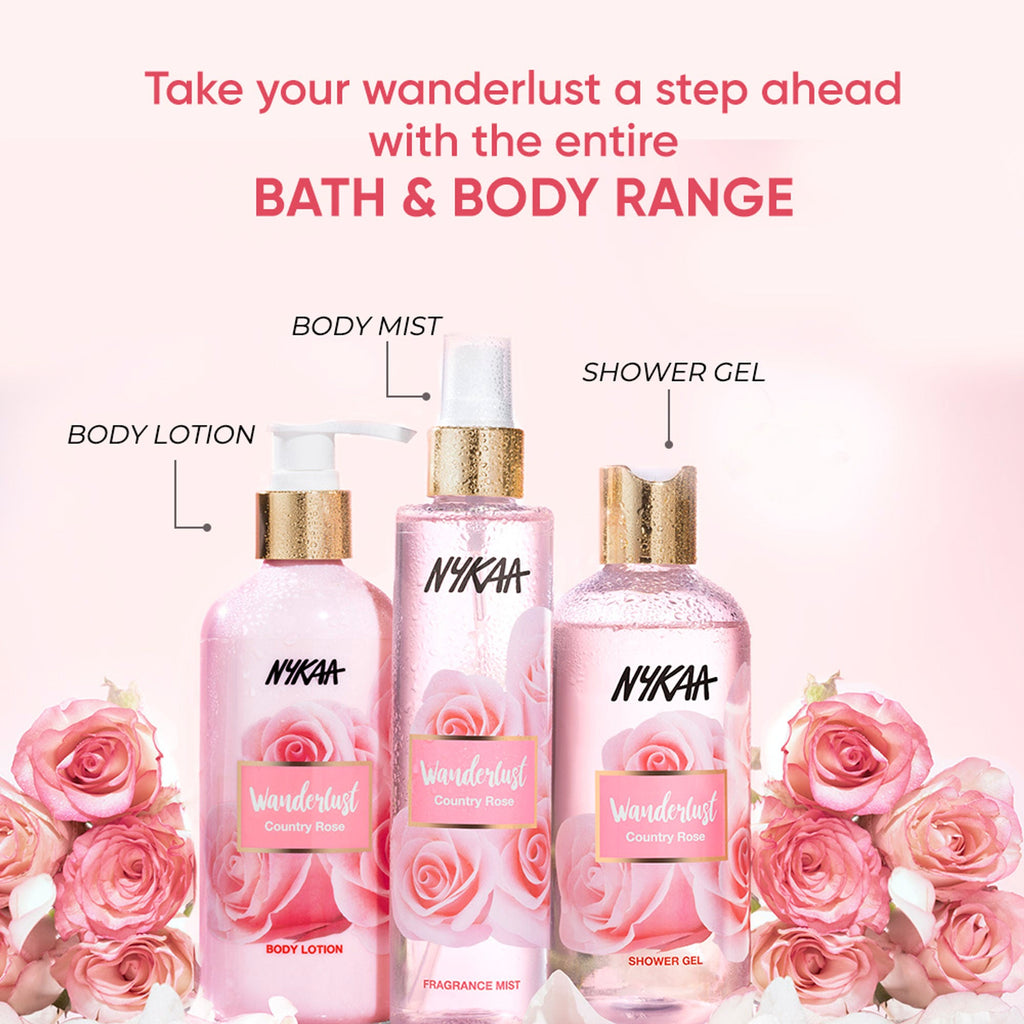 Wanderlust Fragrance Mist For Her - Country Rose