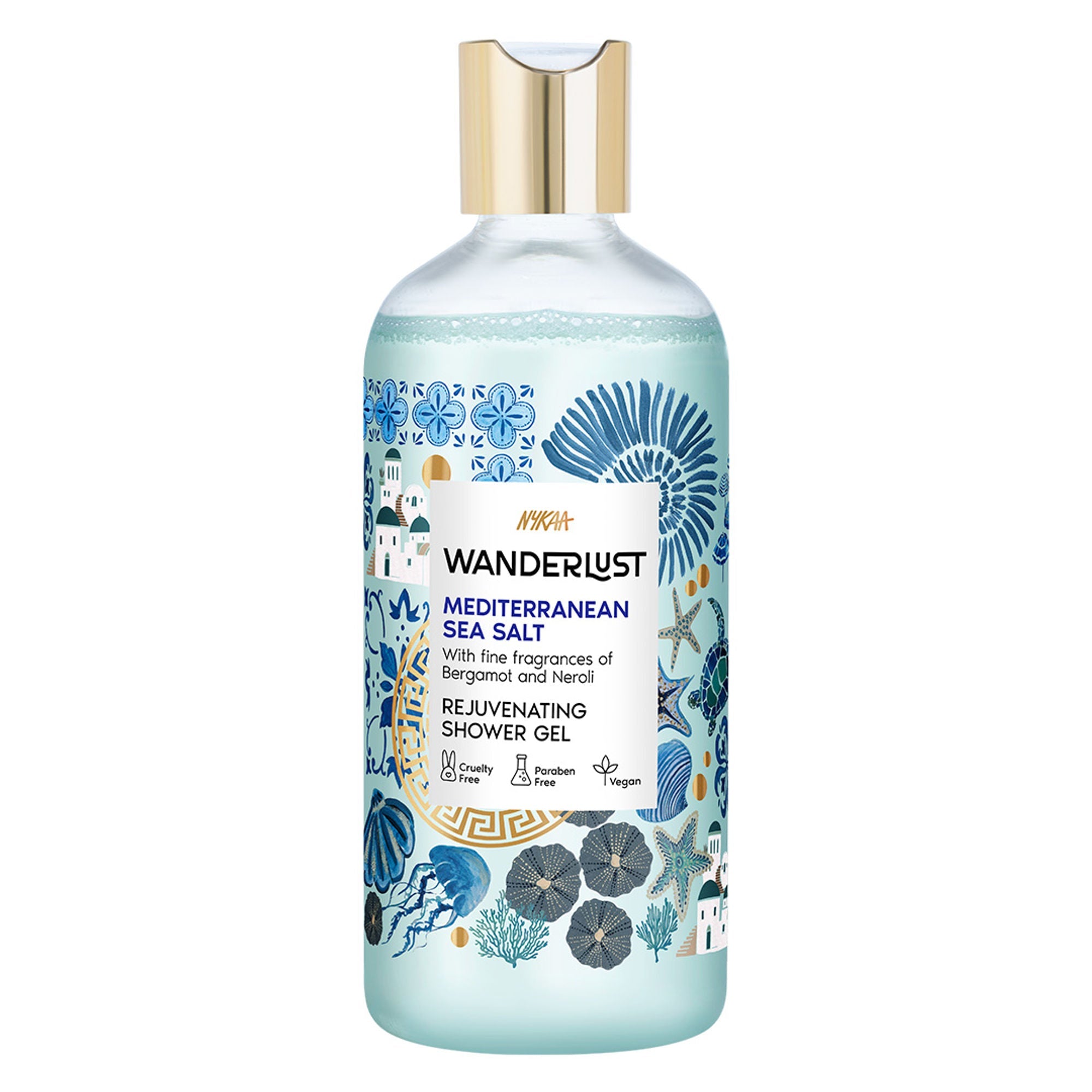 Wanderlust Shower Gels - Mediterranean-Sea-Salt