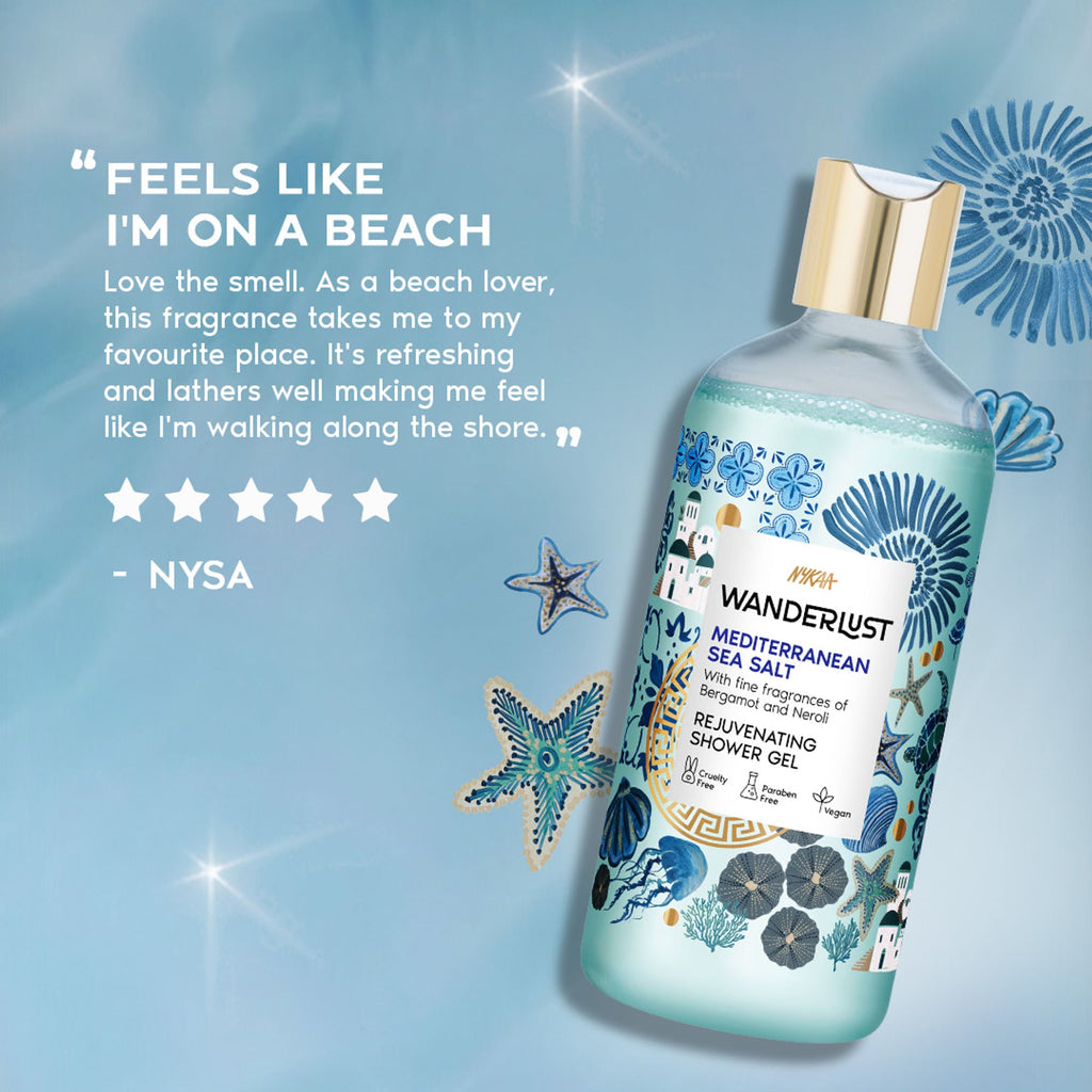 Wanderlust Shower Gels - Mediterranean-Sea-Salt