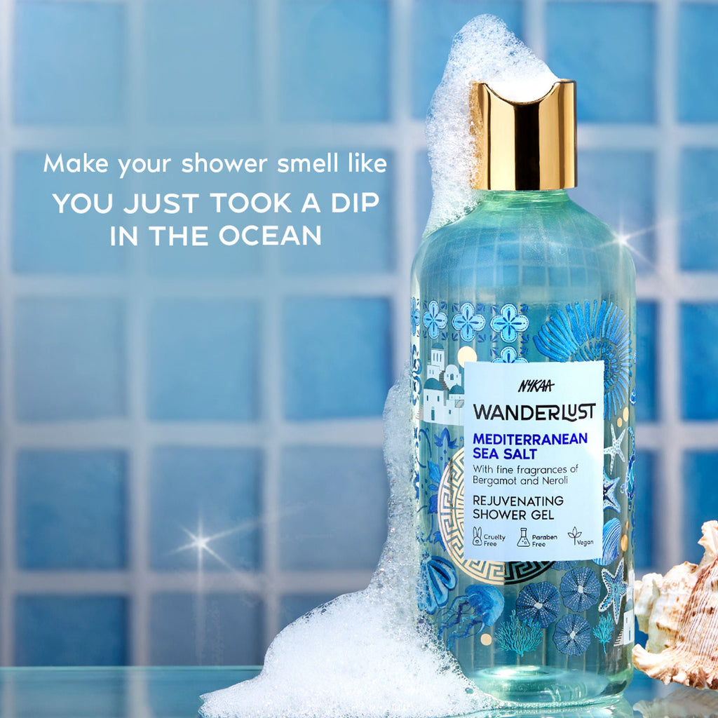 Wanderlust Shower Gels - Mediterranean-Sea-Salt