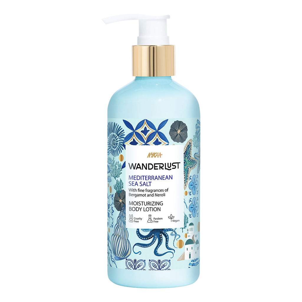 Wanderlust Moisturizing Body Lotion - Mediterranean-Sea-Salt