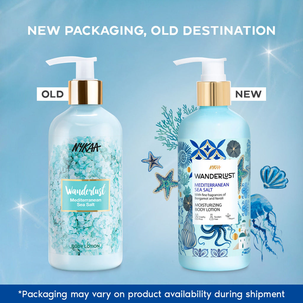 Wanderlust Moisturizing Body Lotion - Mediterranean-Sea-Salt