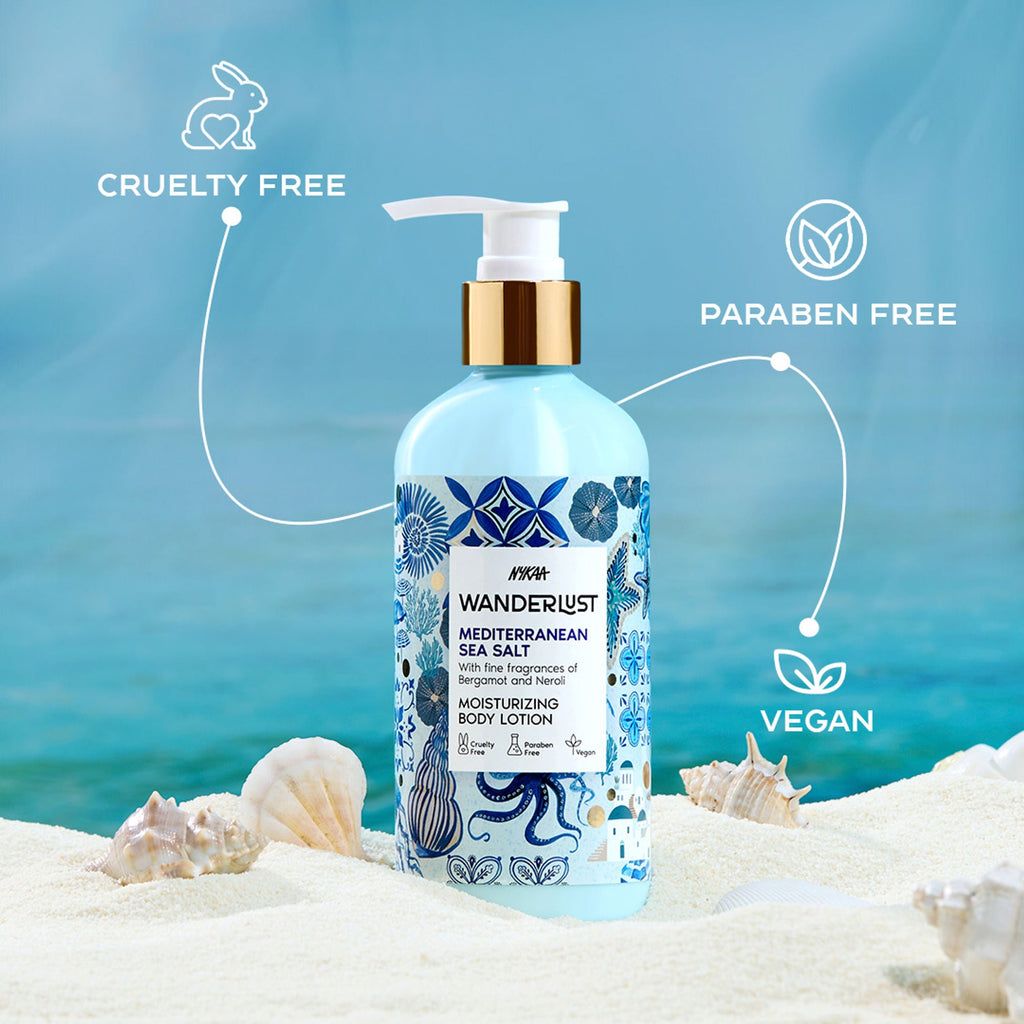 Wanderlust Moisturizing Body Lotion - Mediterranean-Sea-Salt