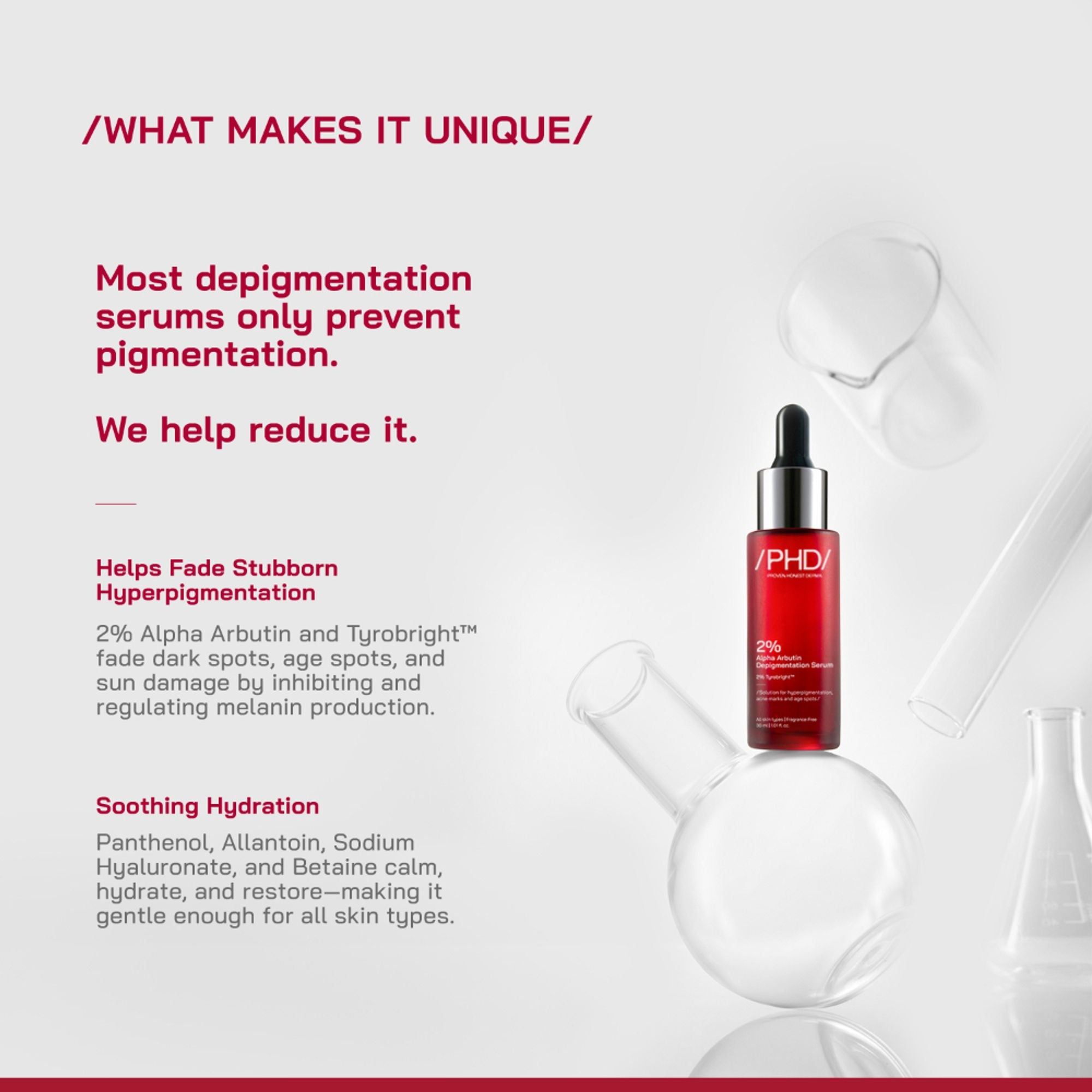 Proven Honest Derma (PHD) 2% Alpha Arbutin Serum - Distacart