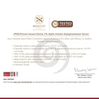 Proven Honest Derma (PHD) 2% Alpha Arbutin Serum - Distacart