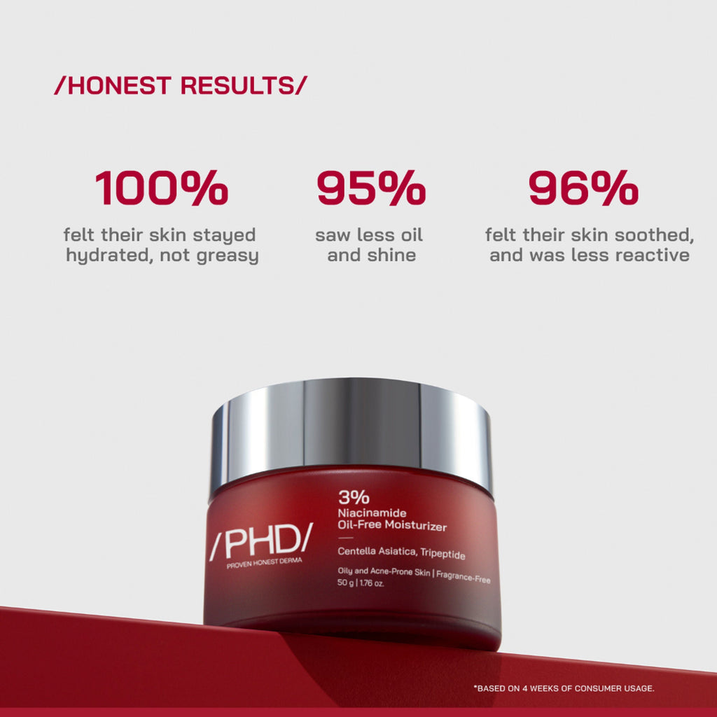 Proven Honest Derma (PHD) 3% Niacinamide Oil-Free Moisturizer - Distacart