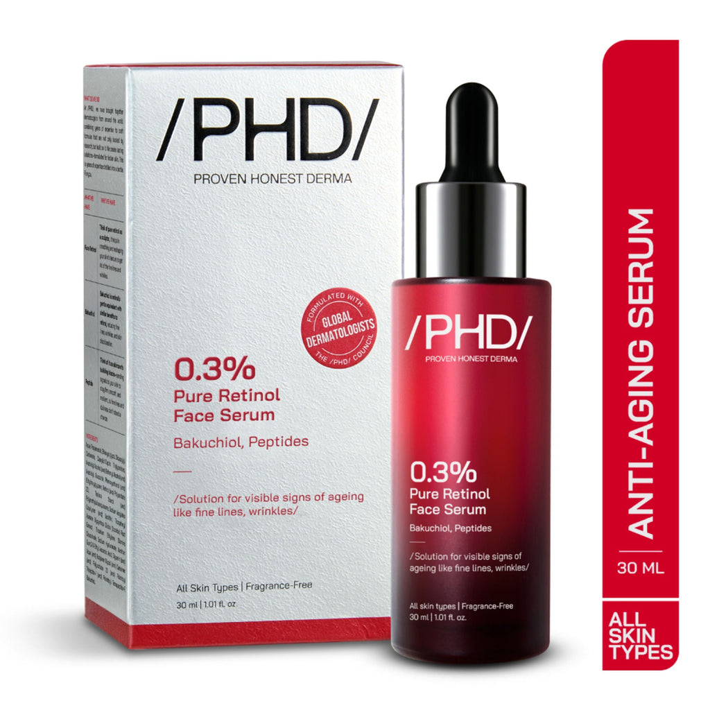 Proven Honest Derma (PHD) 0.3% Retinol Serum With Bakuchiol & Peptides