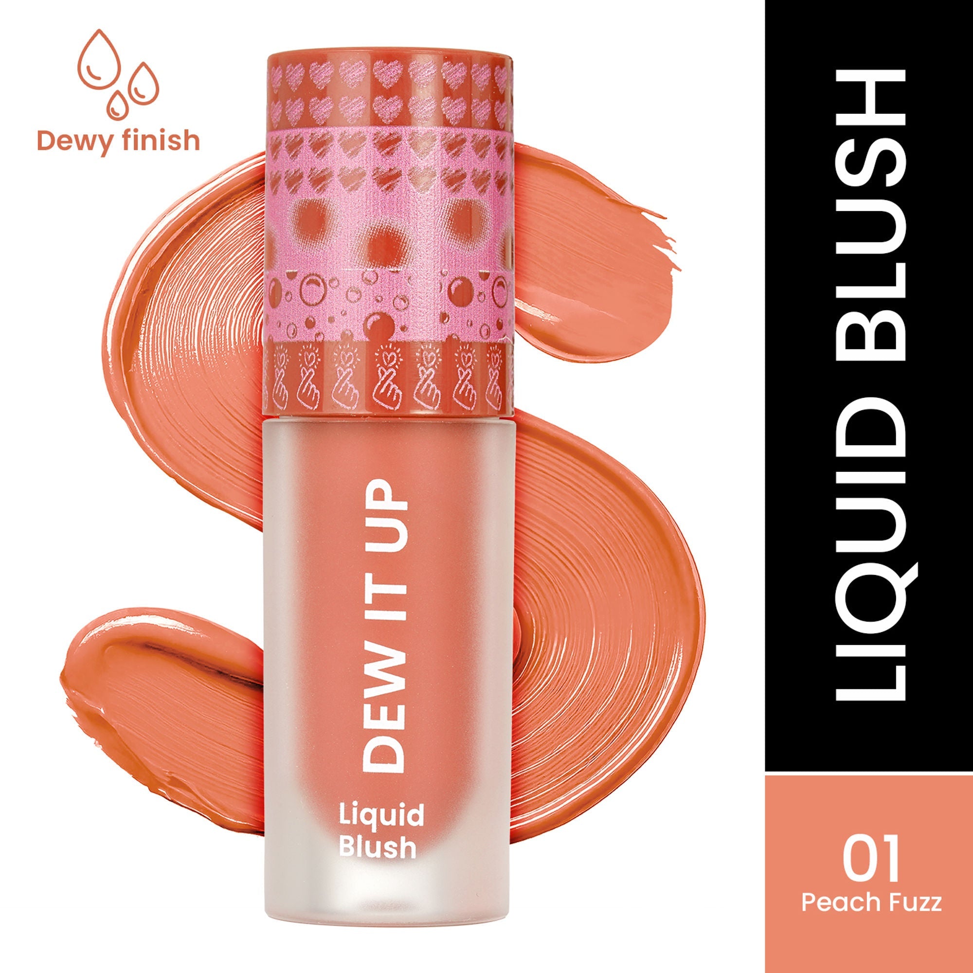 Swiss Beauty Dew It Up Liquid Blush - 1 Peach Fuzz