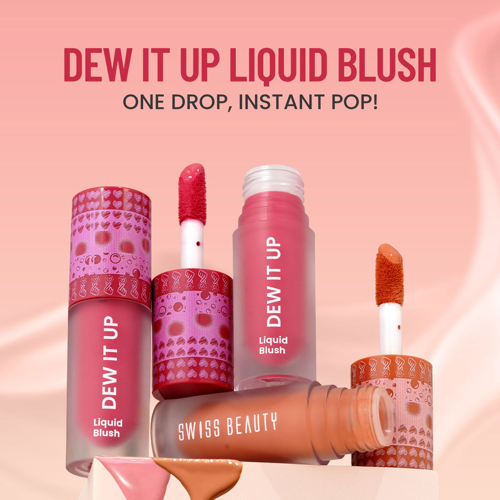 Swiss Beauty Dew It Up Liquid Blush - Cameo - Distacart