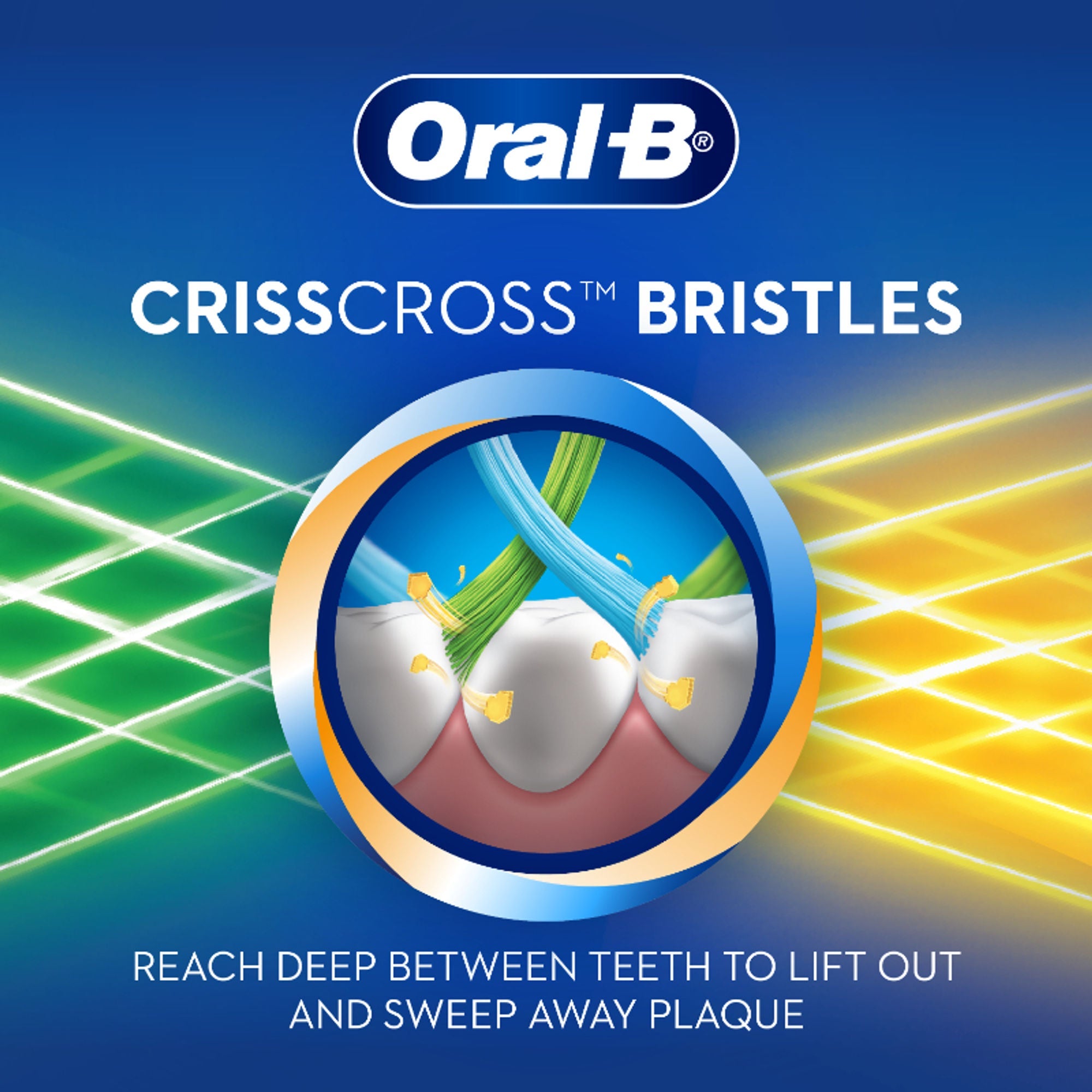 Oral-B Criss Cross Toothbrush Pack of 1 (Medium) - Distacart