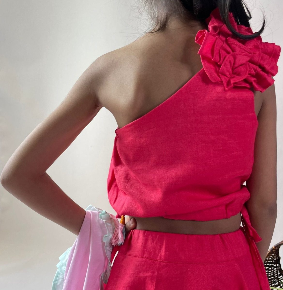 ArthLife Raspberry Pink Lehnga Set