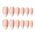 shills professional reusable press on nails french almond spn737