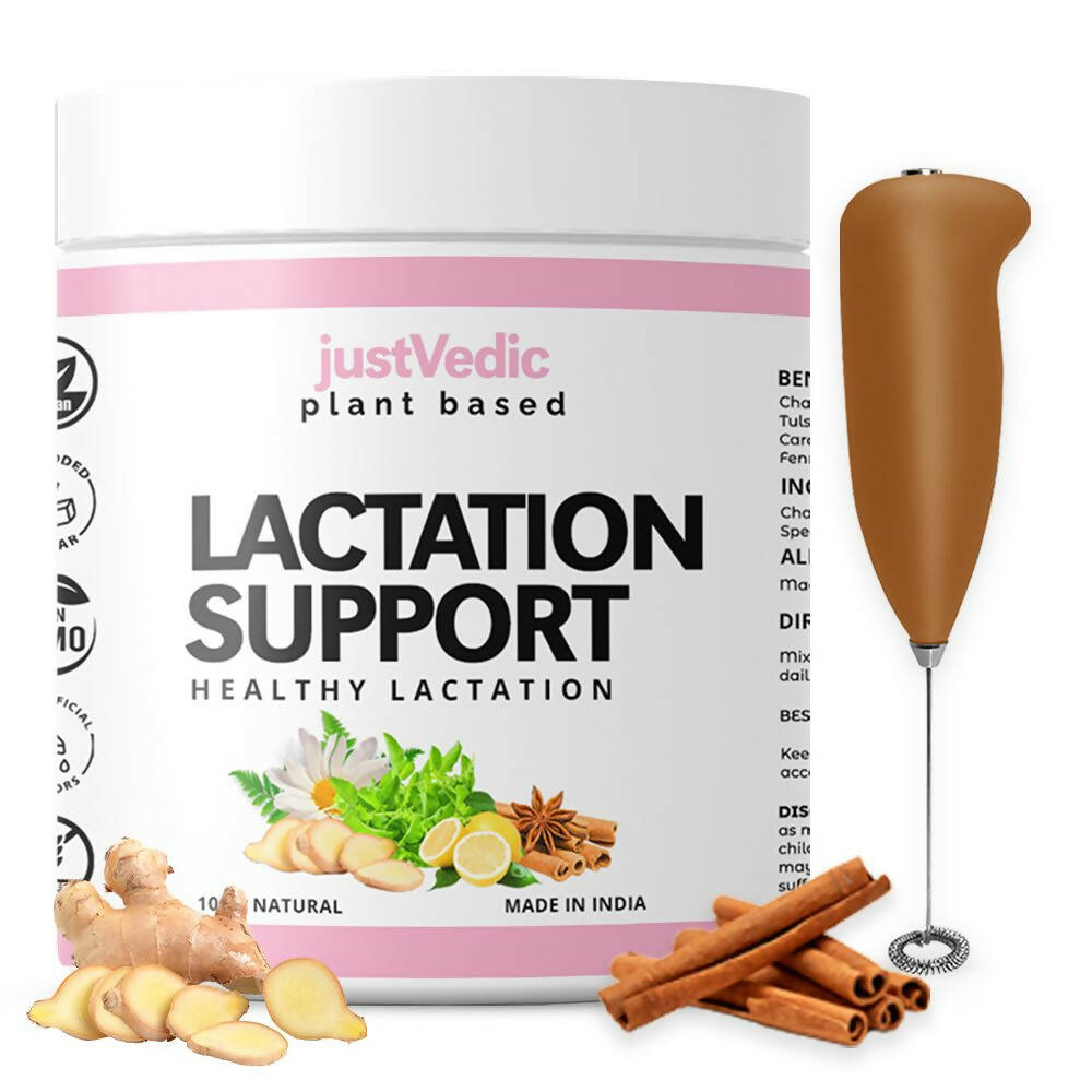 Just Vedic Lactation Support Drink Mix - Distacart