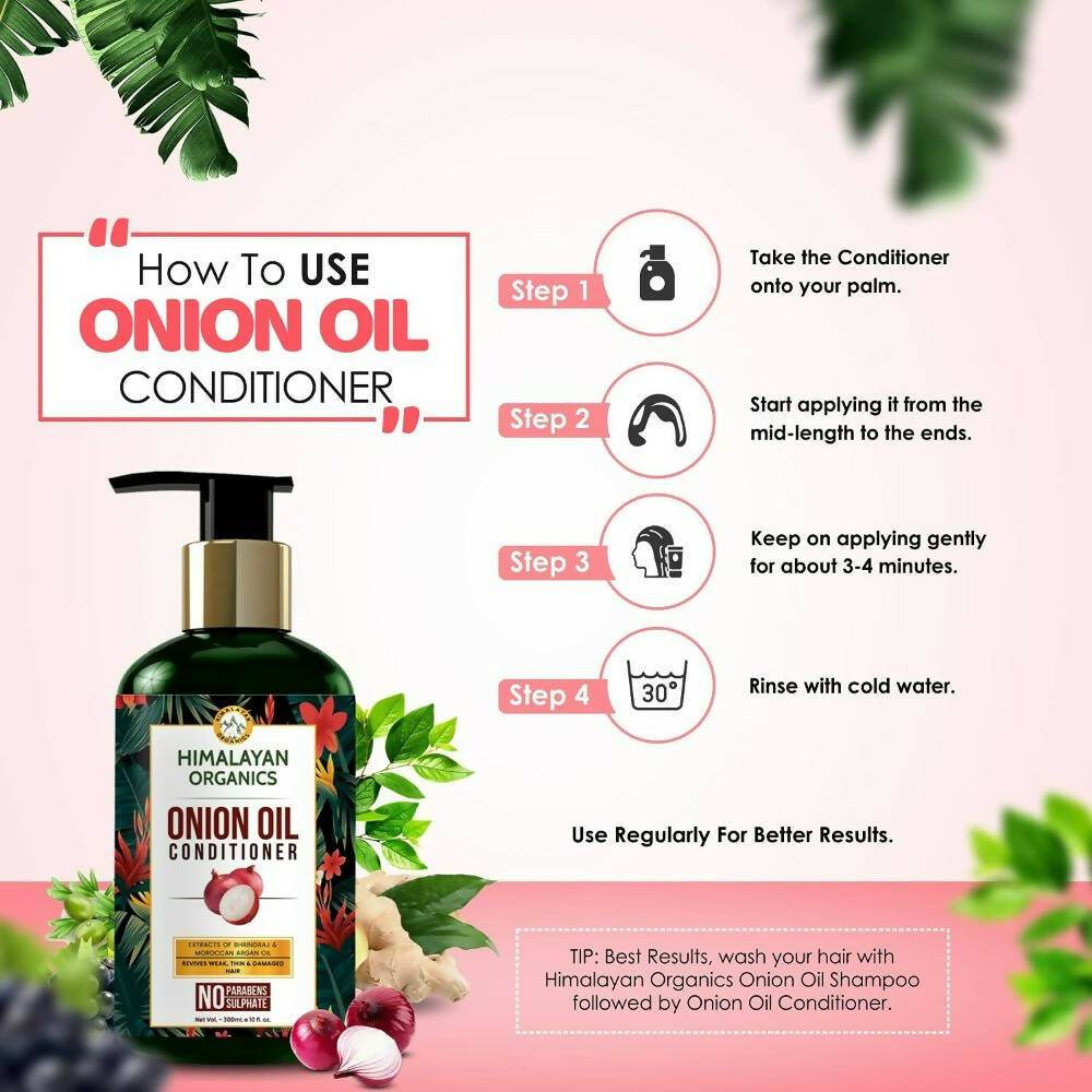 Himalayan Organics Onion Oil Conditioner