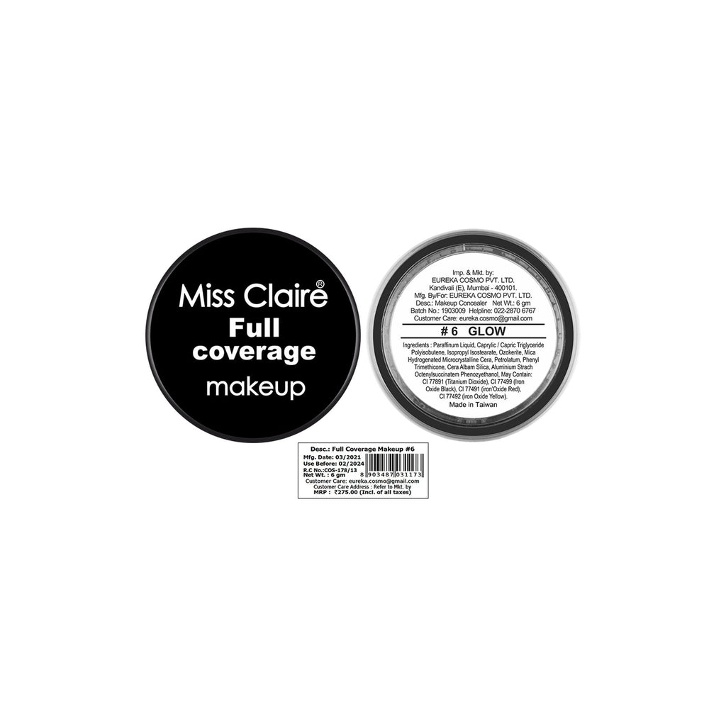 Miss Claire Full Coverage Makeup + Concealer - 6