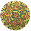 Stickerbazaar Micro Golden Embossing Rangoli Stickers - Distacart