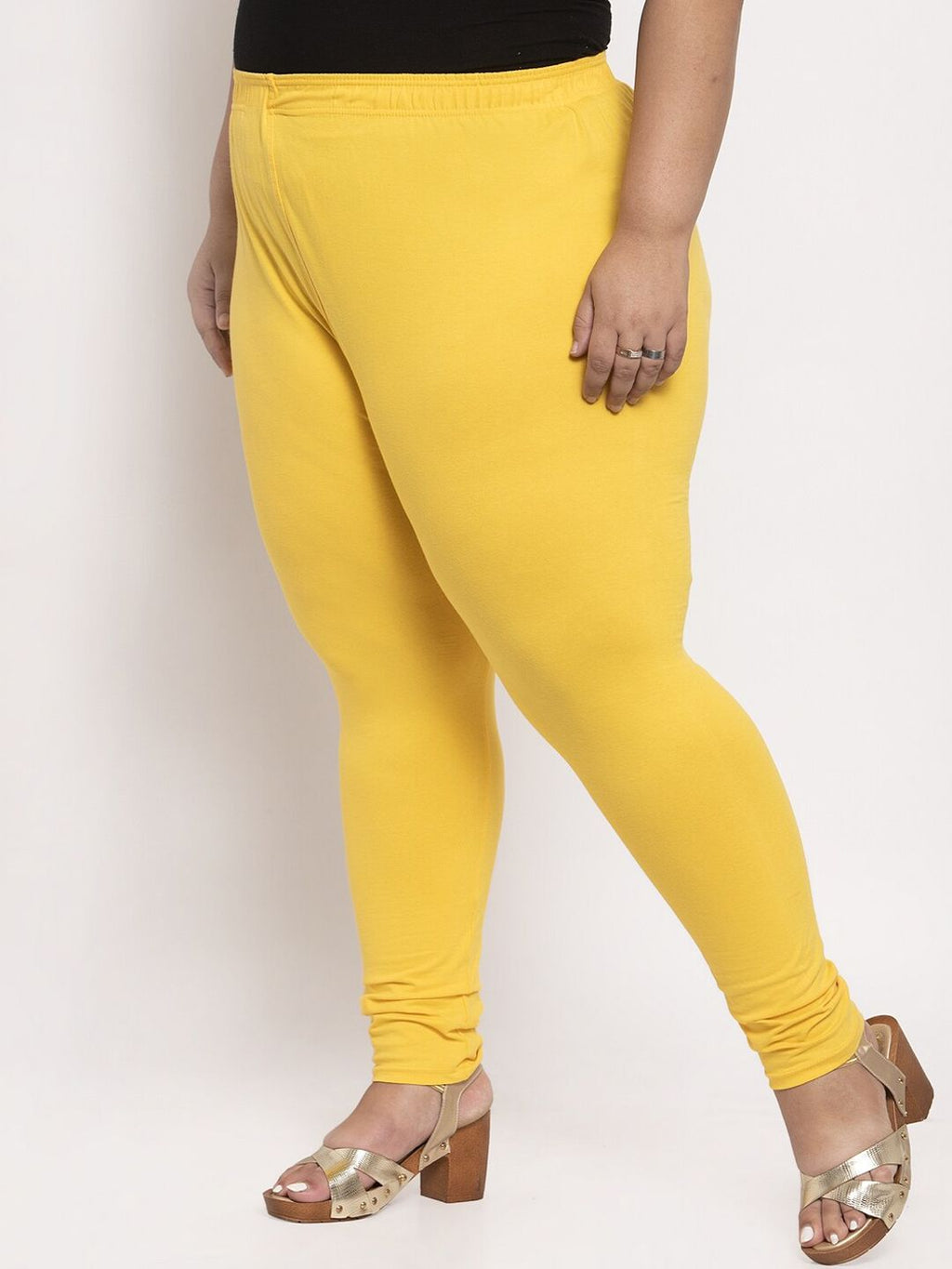 TAG 7 Women Plus Size Ankle Length Cotton Leggings