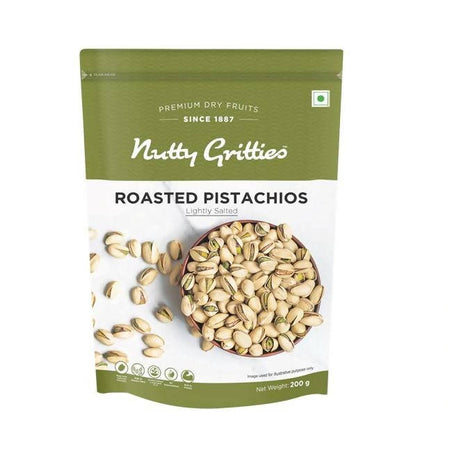 Nutty Gritties California Roasted Pistachios Lightly Salted