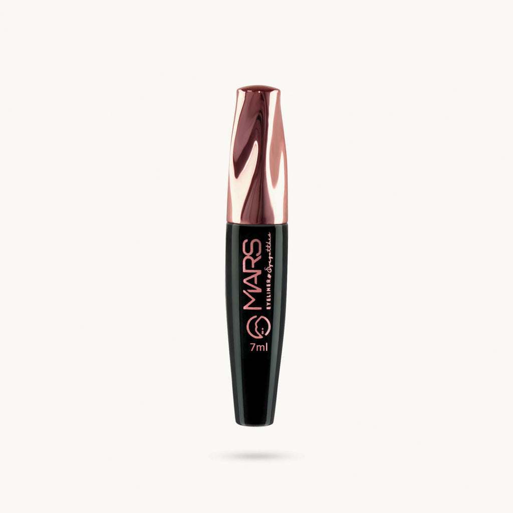 MARS Cosmetics Glossy Liquid Eyeliner - Black - Distacart
