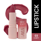 Swiss Beauty Stay All Day Lipstick - 03 Chirpy